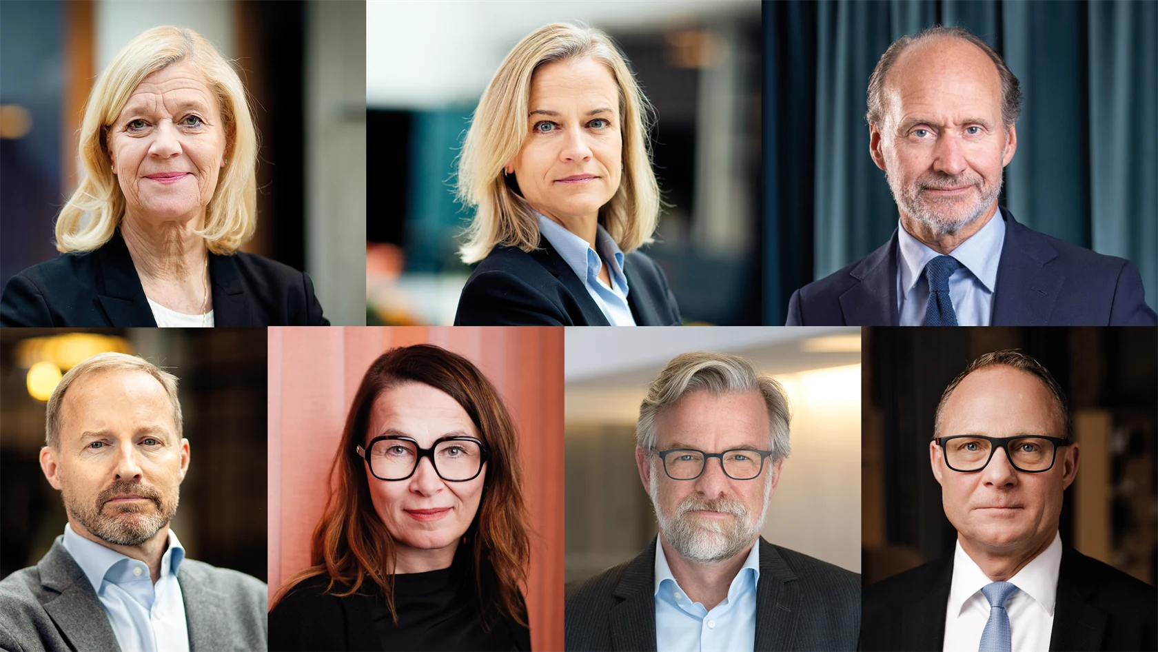 Lena-Liisa Tengblad, Gröna arbetsgivare, Eva Glückman, Grafiska Företagen, Per Hidesten, Industriarbetsgivarna, David Johnsson, Trä- och möbelföretagen, Cecilia Nykvist, vd TEKO, Jonas Hagelqvist, IKEM och Björn Hellman, Livsmedelsföretagen.